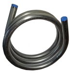 (Bild für) 2 m Edelstahl-Rohrspirale, V4A, Rohrdurchmesser 22 mm